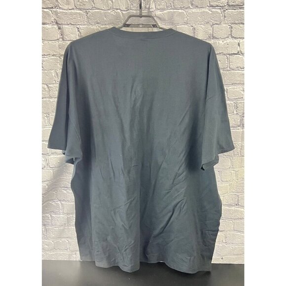 Sean John Mens 5XB Dream Big Graphic T-Shirt Black Cotton Crewneck - Picture 3 of 5